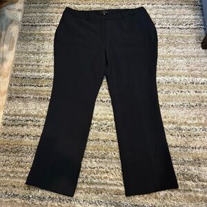 NWT TALBOT Woman RALEIGH Black Dress Pants 20W